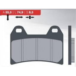 Тормозные колодки Brenta FT 4093 Sintered