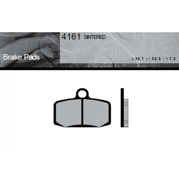Тормозные колодки Brenta FT 4161 Sintered