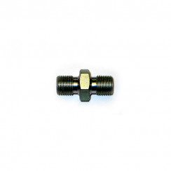 Адаптер Venhill 1/8 BSP x 1/8 BSP для соединения двух тормозных шлангов, цвет Сталь