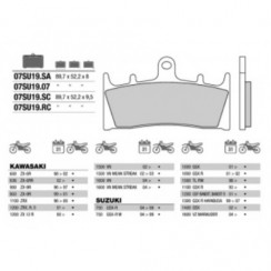 Тормозные колодки Brembo 07SU19SC