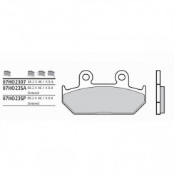 Тормозные колодки Brembo 07HO2307