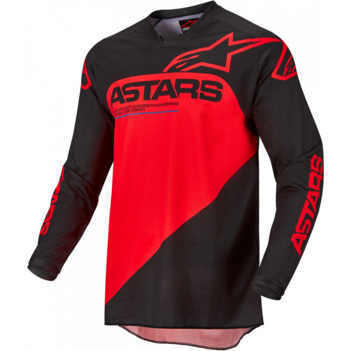 Джерси Alpinestars RACER SUPERMATIC JERSEY, черно-красный, размер S