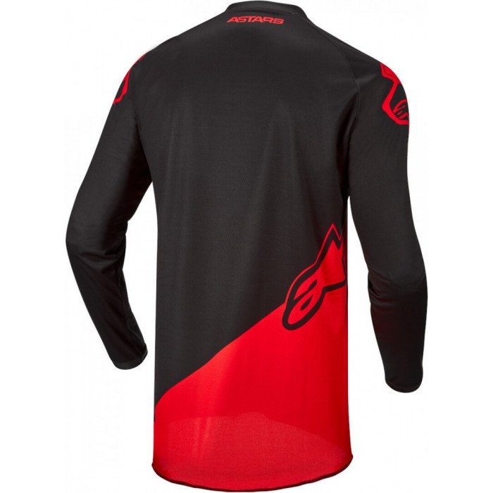 Джерси Alpinestars RACER SUPERMATIC JERSEY, черно-красный, размер S
