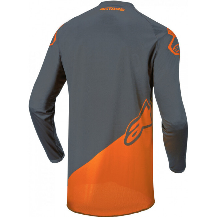Джерси Alpinestars RACER SUPERMATIC JERSEY, антрацитово-оранжевый, размер M
