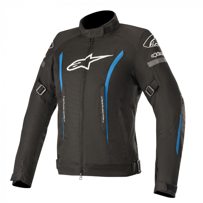 Мотокуртка Alpinestars STELLA GUNNER V2 WP JACKET, черно-ярко-синий, размер XL
