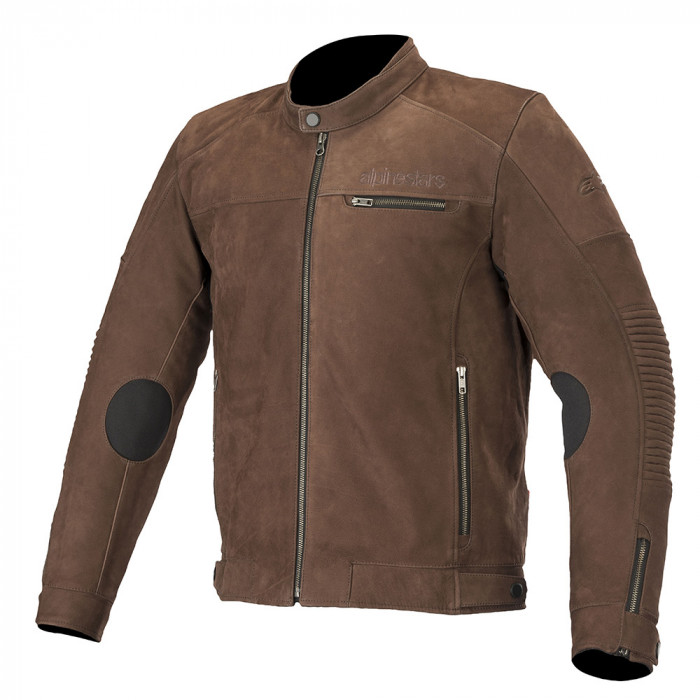 Мотокуртка кожаная Alpinestars WARHORSE LEATHER JACKET, табачно-коричневый, размер 50