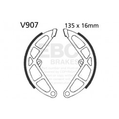 Тормозные колодки барабанный тормоз EBC V907