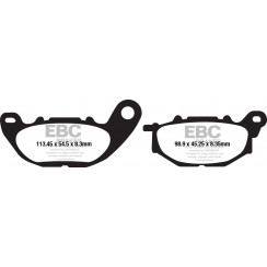 Тормозные колодки органические EBC FA663