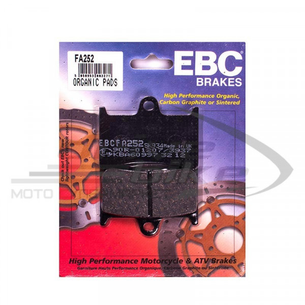 Тормозные колодки FA252