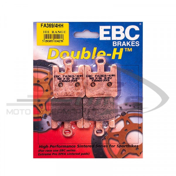 Тормозные колодки FA369/4HH DOUBLE H Sintered (4 шт. в комплекте)