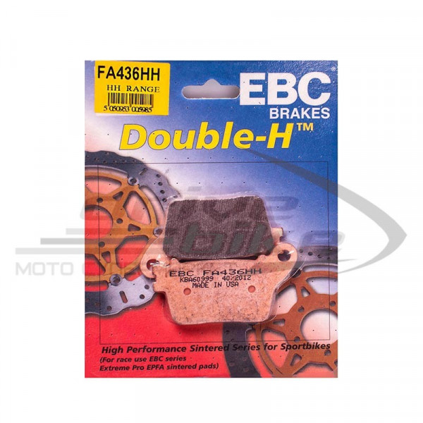 Тормозные колодки FA436HH DOUBLE H Sintered