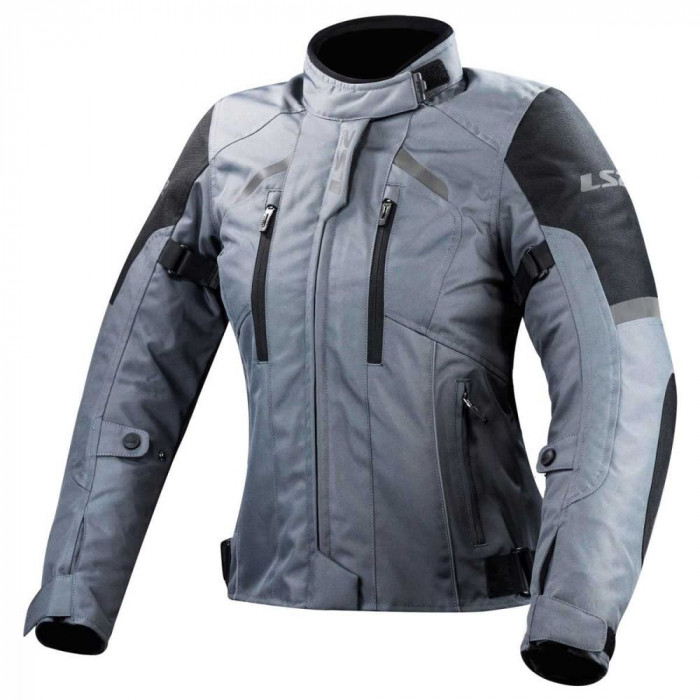 Мотокуртка женская LS2 SERRA EVO LADY JACKET, темно-серый, размер XL