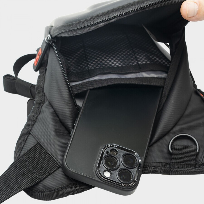 Сумка на бедро LS2 SHIELD 2.5L LEG BAG, черный