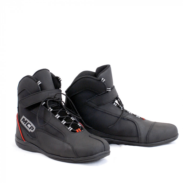 Мотоботы MCP BATTLER Nubuck Microfiber, черный, размер 41