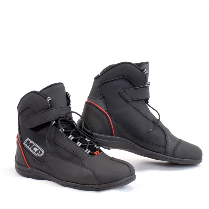 Мотоботы MCP BATTLER Nubuck Microfiber, черный, размер 41