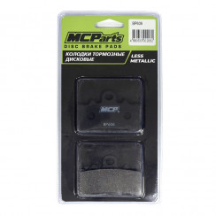 Тормозные колодки MCP аналог FA606 (LESS METALLIC)