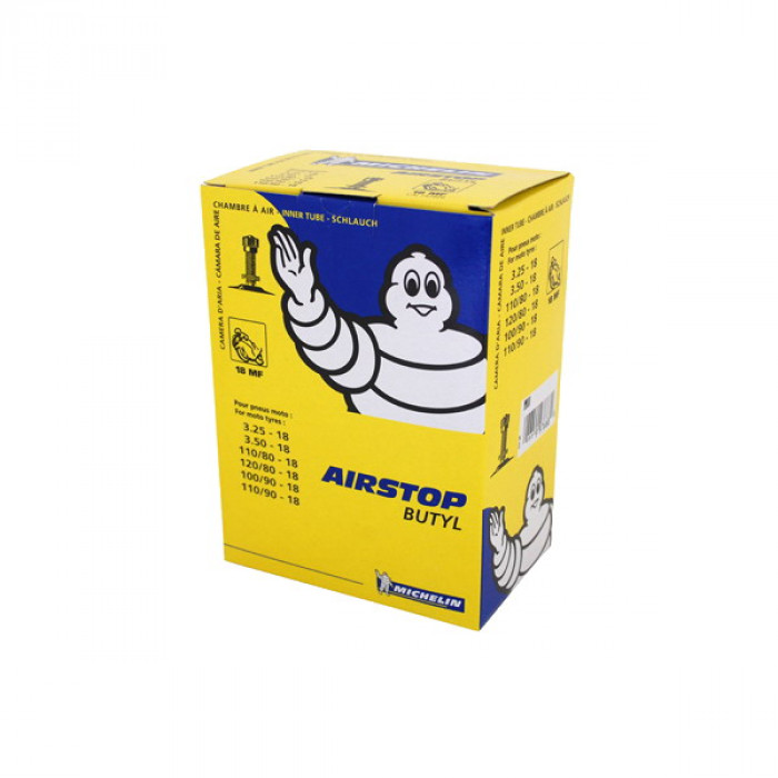 Камера Michelin CH. 18 MF (110/80-18;120/80-18;100/90-18;110/90-18;3.25-18;3.50-18) TR4