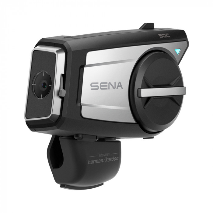 Мотогарнитура SENA 50C QUANTUM c экшн-камерой 4K Ultra HD