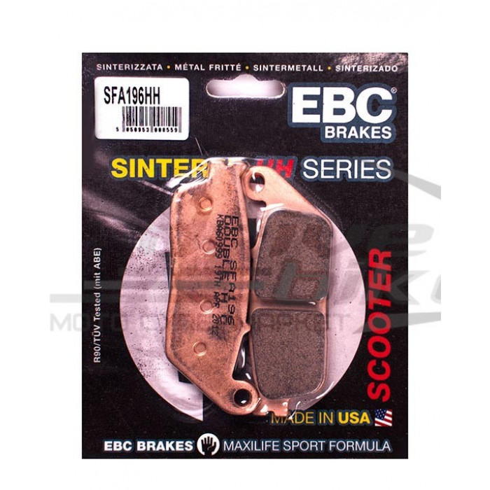 Тормозные колодки для скутера EBC SFA196HH
