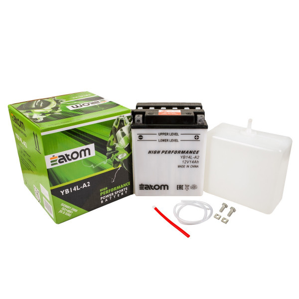 Мото аккумулятор YB14L-A2 HIGH PERFORMANCE