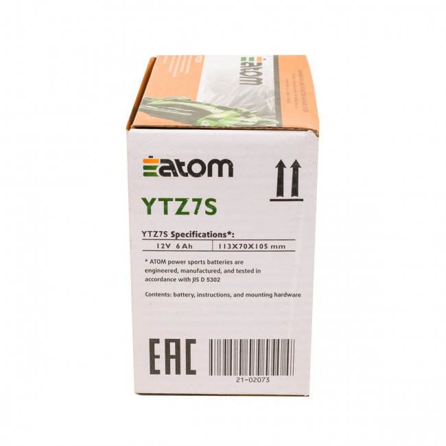 Мото аккумулятор YTZ7S GEL гелевый