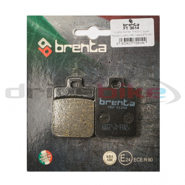 Тормозные колодки FT 3014 Organic