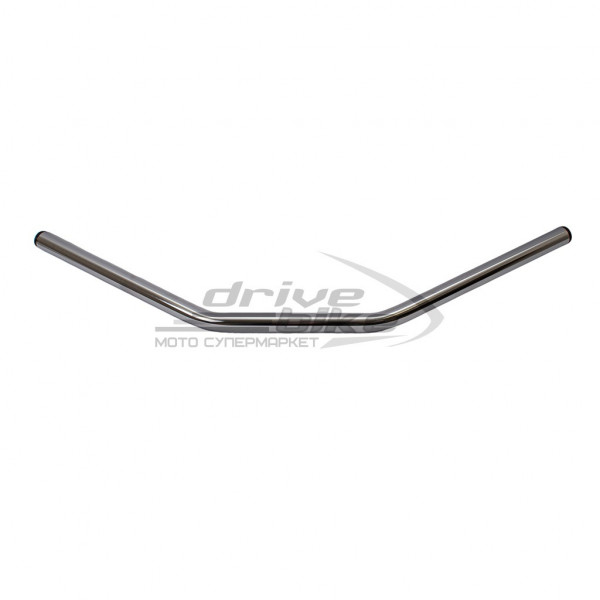 Руль универсальный стальной Flat Bar, цвет Хром