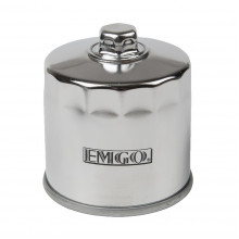 [EMGO] Масляный фильтр 10-55674 / HF138RC Хром с гайкой для откручивания