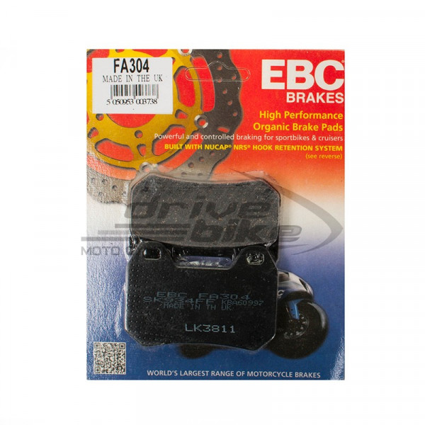 Тормозные колодки FA304