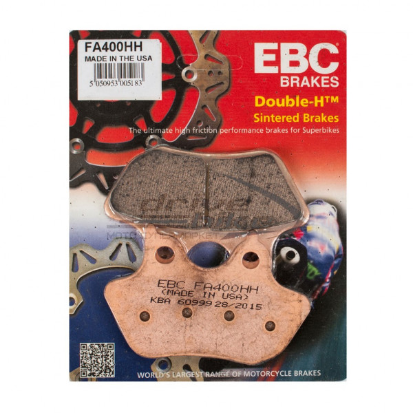 Тормозные колодки FA400HH DOUBLE H Sintered