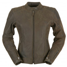 [FURYGAN] Мотокуртка женская DEBBIE кожа, цвет Коричневый, Размер S