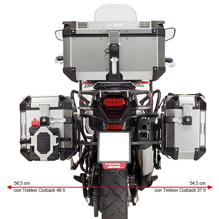 Крепеж боковых кофров GIVI PL1144CAM Honda CRF1000L Africa Twin (16-17)