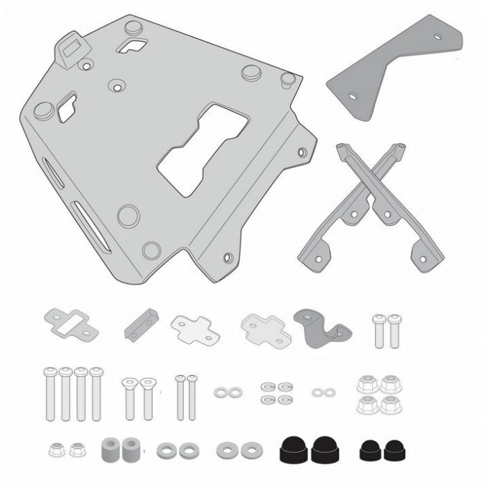 Крепление кофра GIVI SRA5134 BMW F 850 GS Adventure (19-21)
