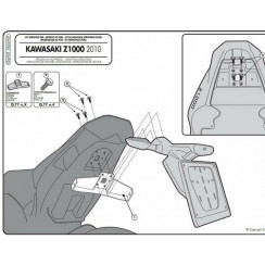 Комплект крепежей GIVI T267KIT для рамок T267