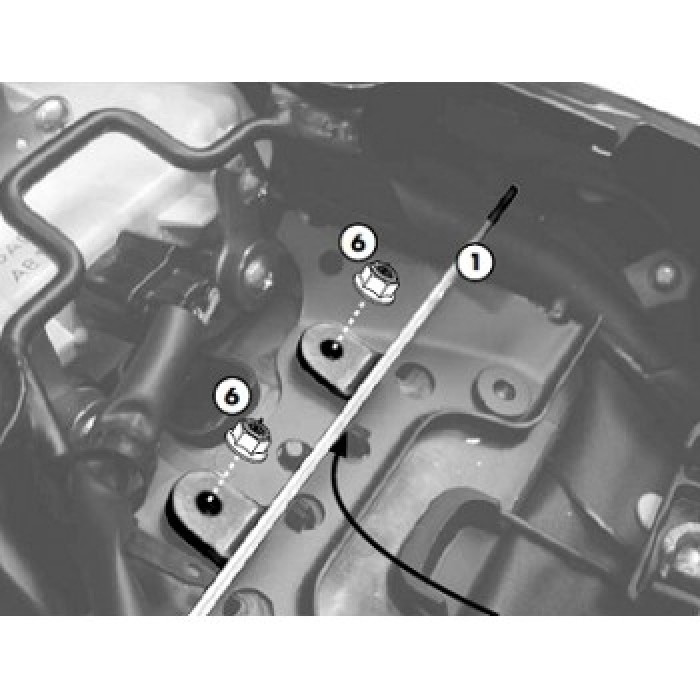 Крепеж боковых кофров GIVI TE3100 EASYLOCK Suzuki GSR 750 (11-16)