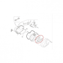 Запчасть кофра GIVI Z3702A900DXR V37