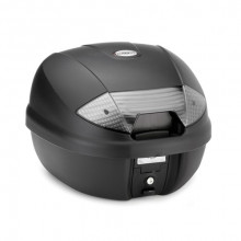 [KAPPA] Кофр центральный K30NT Monolock 30л пластиковый, цвет Черный/Серебристый