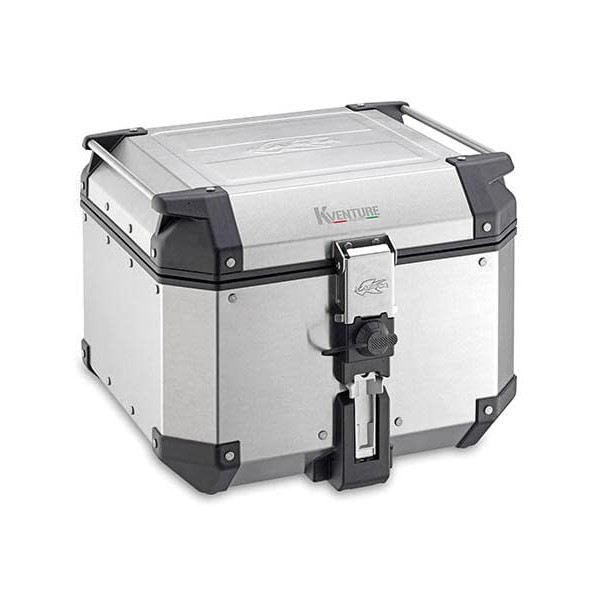 Кофр центральный KVE42A Monokey K-VENTURE 42 л алюминиевый, цвет Серебристый