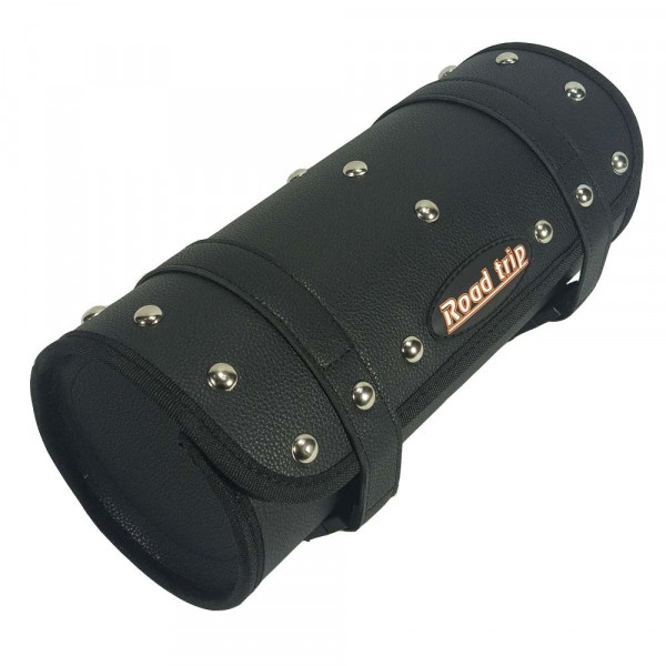 Кофры Батон на вилку руля Roadtripmoto Tool-MF пластиковые, цвет Черный