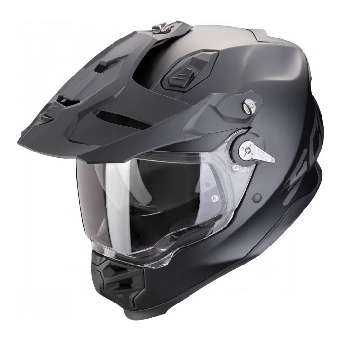 Мотошлем Scorpion EXO ADF-9000 AIR SOLID, цвет Черный Матовый, Размер 2XL