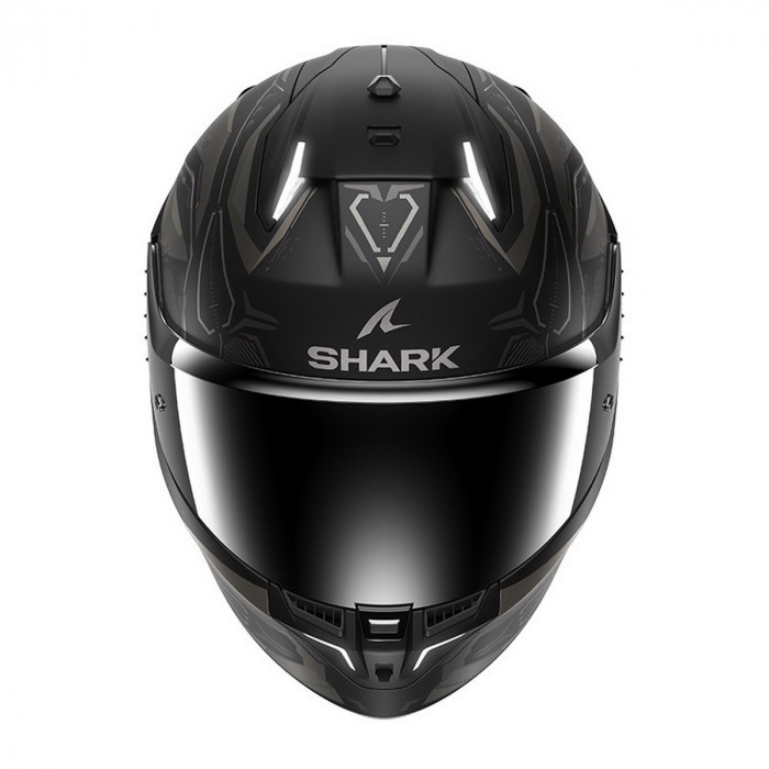 Мотошлем SHARK SKWAL i3 LINIK MAT, цвет Черный/Серый, Размер XL