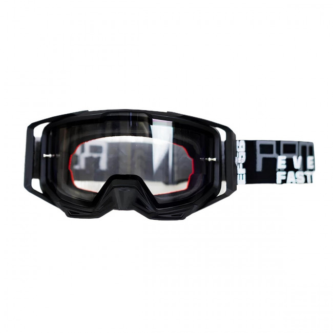 Кроссовые очки (маска) 101 RPM Double Lens , цвет Черный с двойной линзой