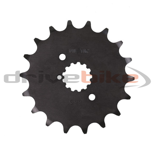 Звезда передняя (ведущая) Sunstar 18 зубьев 51118 стальная / JTF513-18