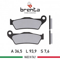 Тормозные колодки Brenta FT 4027 Sintered