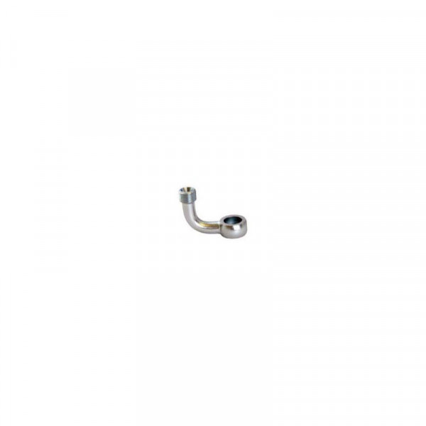 Фитинг тормозного шланга изгиб 90 градусов, цвет Хром
