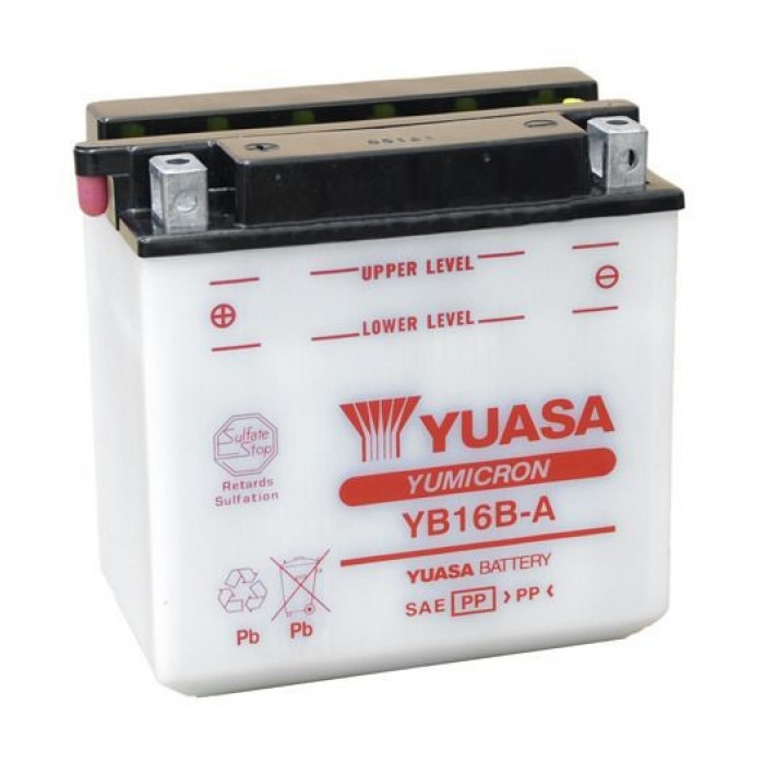 Мото аккумулятор YUASA YB16B-A