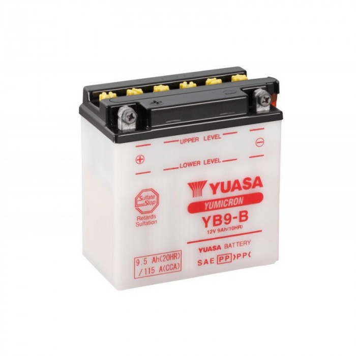 Мото аккумулятор YUASA YB9-B