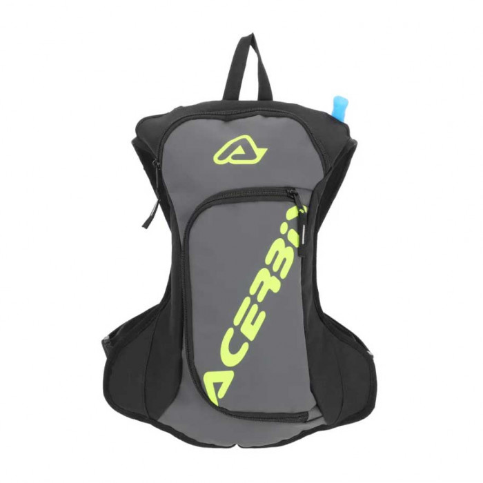 Рюкзак с гидропаком Acerbis ACQUA LOGO, чёрный, серый, 5л