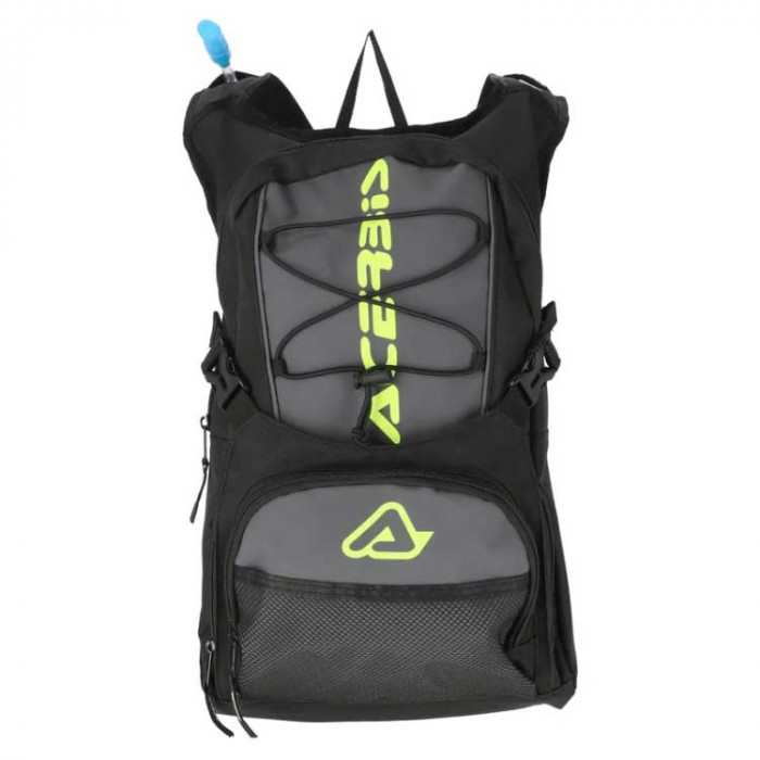 Рюкзак с гидропаком Acerbis H2O LOGO, чёрный, серый, 5 л