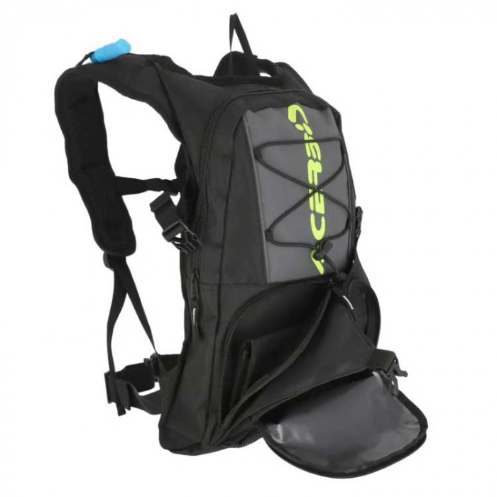 Рюкзак с гидропаком Acerbis H2O LOGO, чёрный, серый, 5 л